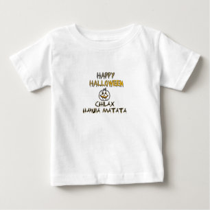 Chill och slappna av i insamlingen i Happy hallowe T-shirt
