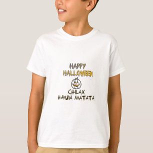 Chill och slappna av i insamlingen i Happy hallowe Tee