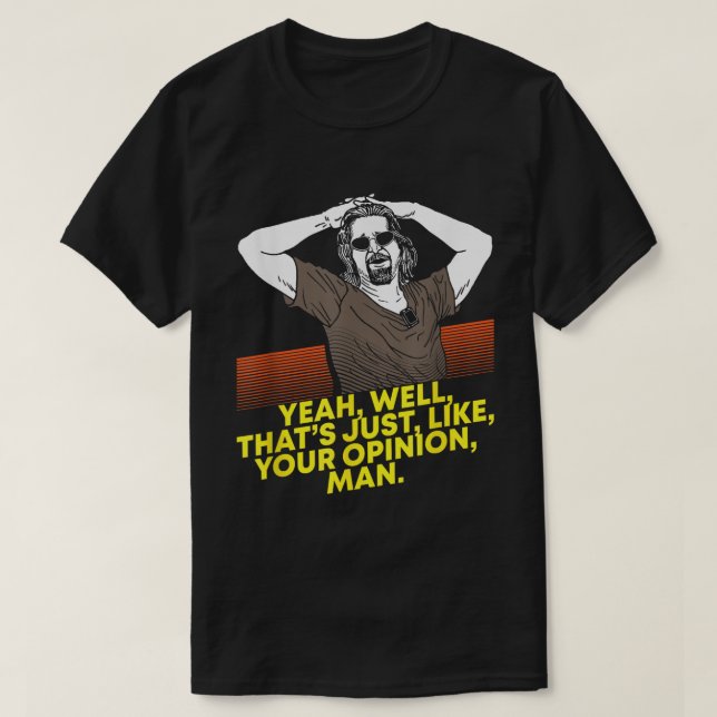 Chill Out Bro It’s Just Opinions T Shirt (Design framsida)