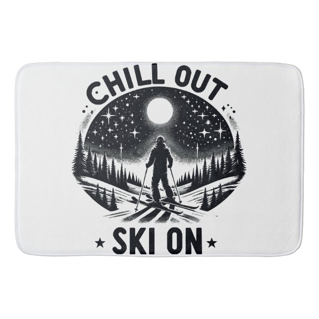 Chill out Ski på Badrumsmatta (Framsidan)