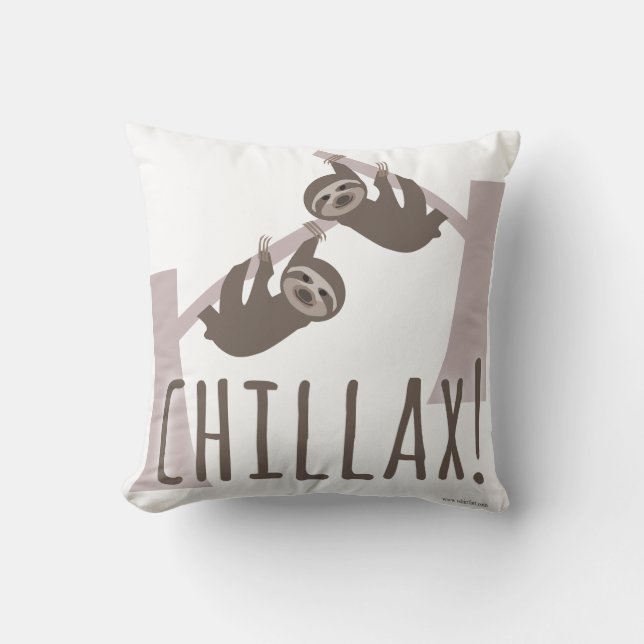 Chill Out Sloth Kudde (Framsida)