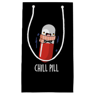 Chill Pill Funny Freezing Medicine Pun