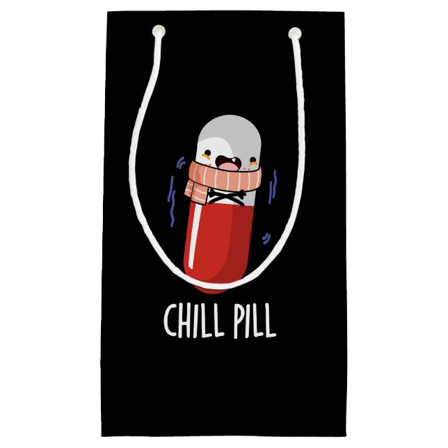 Chill Pill Funny Freezing Medicine Pun (Framsidan)