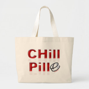 Chill Pill Funny PMS Jumbo Tygkasse