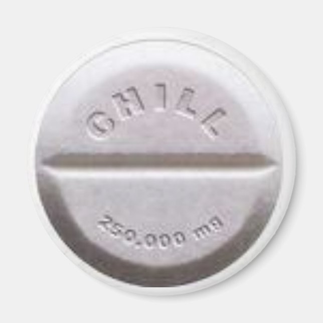 Chill Pill Magnet (Framsidan)