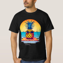 Chill Pineapple Summer Vibes Design.
