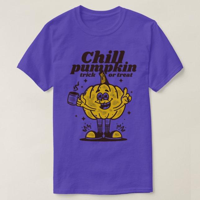 Chill pumpkin t shirt (Design framsida)