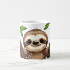 Chill Sloth Mugg - Cute Anti-Hustle Coffee Kopp