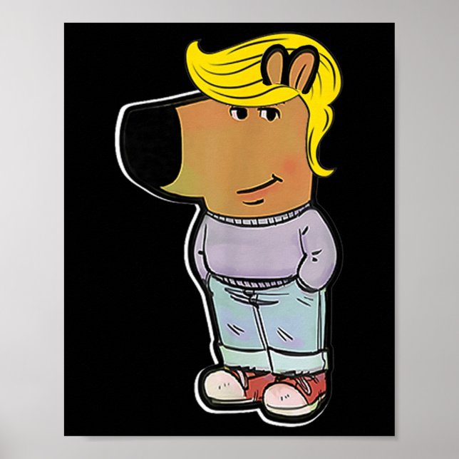 Chill Trump Meme Funny Chill Killers Meme Poster (Framsidan)