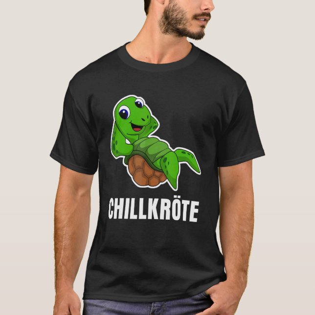Chill Turtle T Shirt (Framsida)