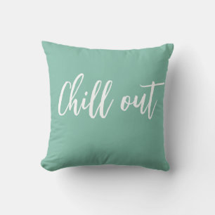 Chill ut Dekorativ kudde Mint Grönt White