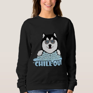 Chill ut Siberian husky T Shirt