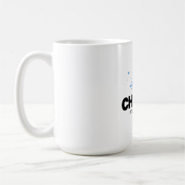 Chill ut vintersnöflake kaffemugg