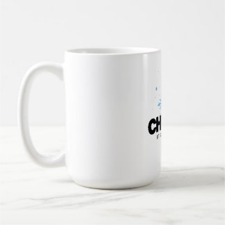 Chill ut vintersnöflake kaffemugg