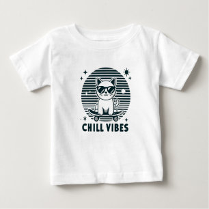 Chill Vibes Baby Coola Graphic Jersey Tee