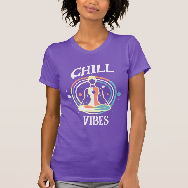 Chill Vibes | Medling T Shirt (Framsida)