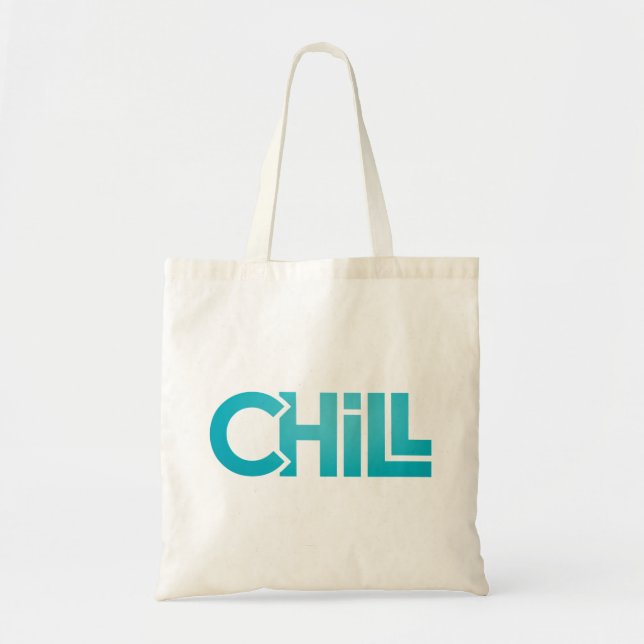 Chill Zen Minimalistisk Grafik T-Shirt | Meditatio Tygkasse (Framsidan)