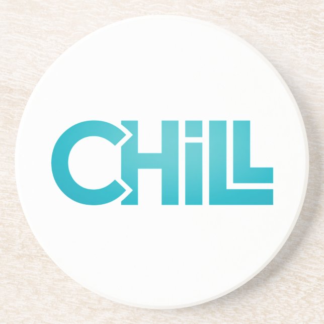 Chill Zen Minimalistisk Grafisk T-Shirt | Meditati Underlägg (Framsidan)