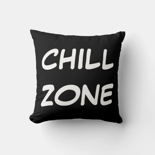 "Chill Zon" Dekorativ kudde (Framsida)