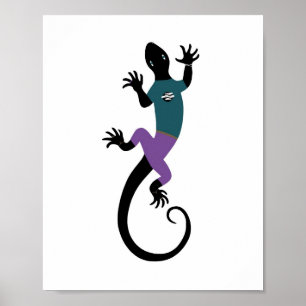 Chilla - Liz (standard bild ram storlek) Poster