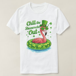 Chilla Ut På Shamrockarna Rolig St. Patrick's Day T Shirt