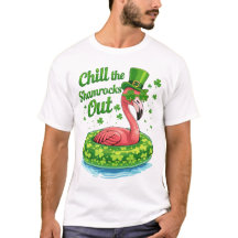 Chilla Ut På Shamrockarna Rolig St. Patrick's Day