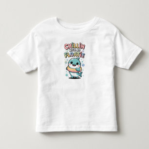Chillar med min flotte Hajbaby T Shirt