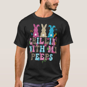 Chillar med mina kompisar Kanin Leopardrandig rutm T Shirt
