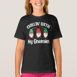 Chillar med mina tomtar, jul t shirt
