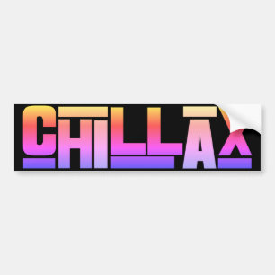 Chillax Bildekal