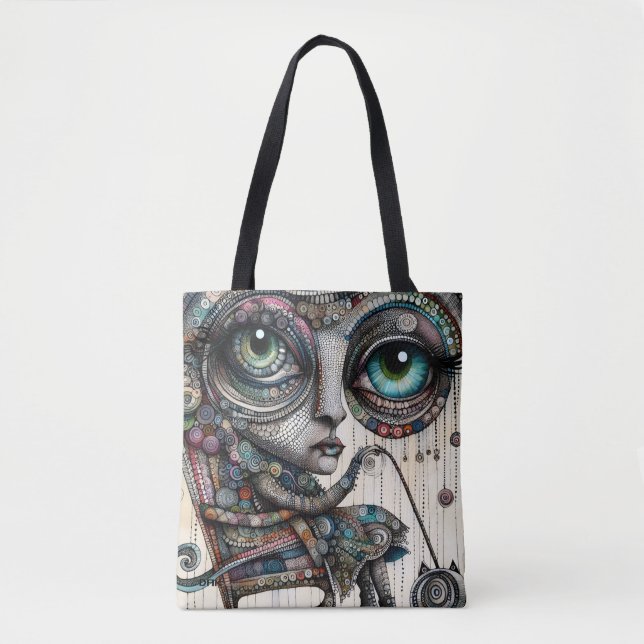 "Chillax" Tote Bag by DAKimage Tygkasse (Framsida)