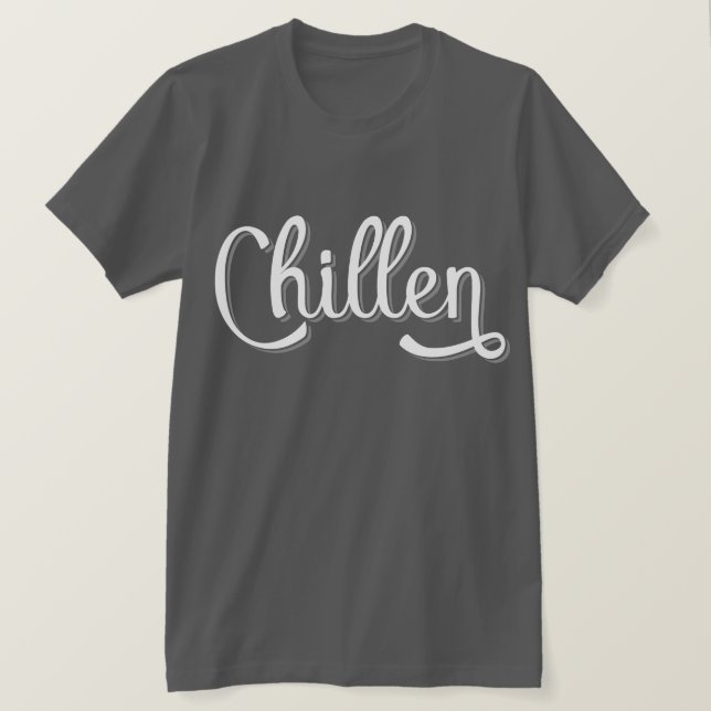 Chillen German Slang, Tyskland T Shirt (Design framsida)
