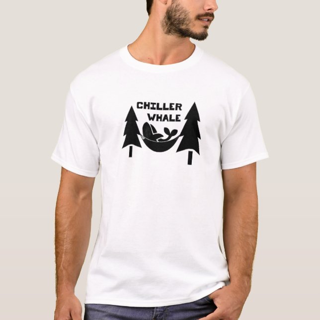 Chiller Whale T Shirt (Framsida)