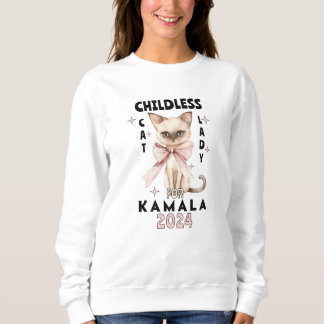 Chilless Cat Dam för Kamala T Shirt