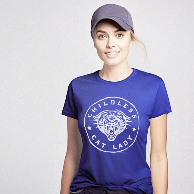 Chilless Cat Dam Movement T Shirt (Childless Cat Lady Movement T-Shirt)