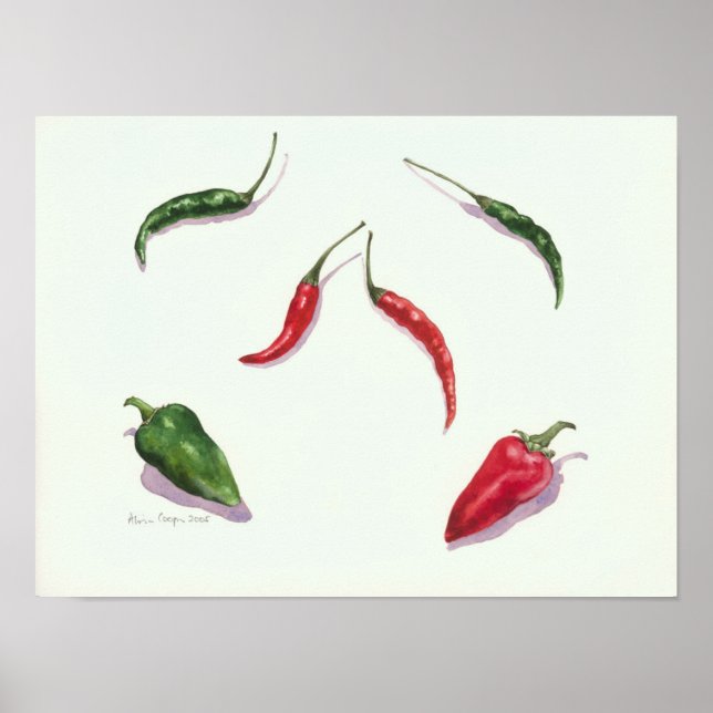 Chillies and Peppers 2005 Poster (Framsidan)
