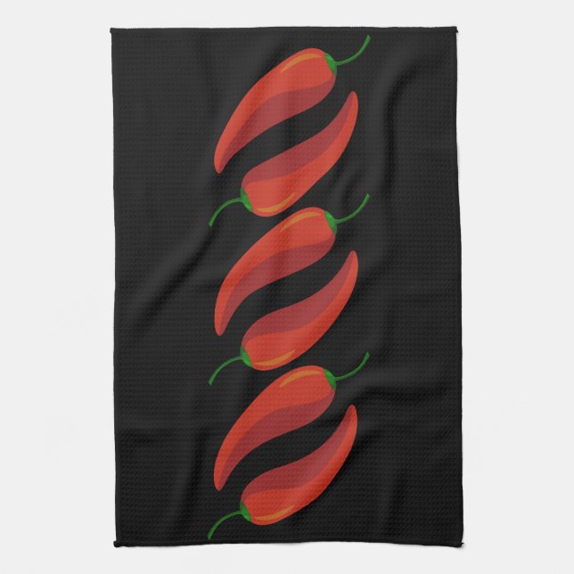 Chillies Kökshandduk (Vertikal)