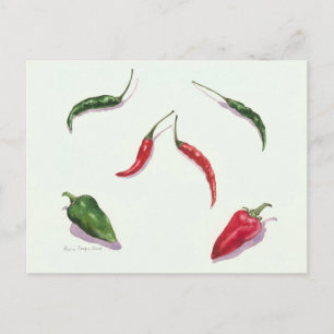 Chillies och Peppers 2005 Vykort