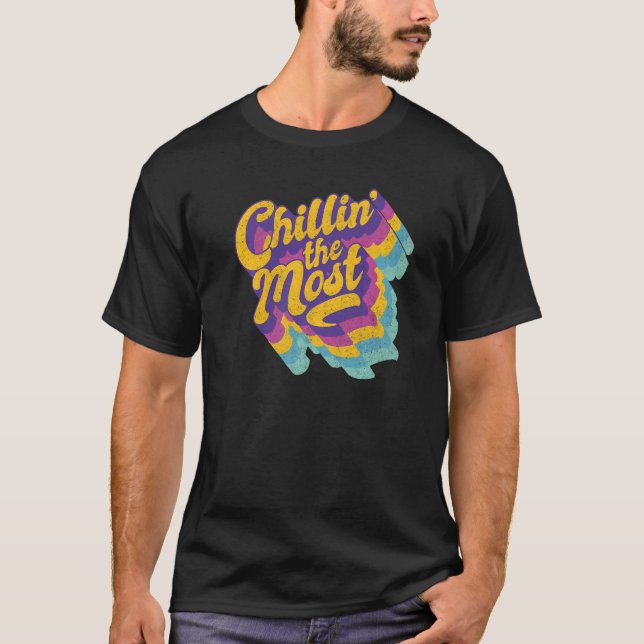 Chillin är den mest avslappnande sommaren Vibes T Shirt (Framsida)