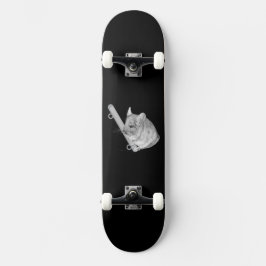 Chillin' Chinchilla Mini Skateboard Bräda 18,5 Cm