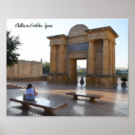 Chillin i Cordoba, Spanien Poster