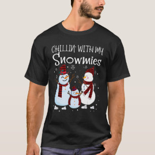 Chillin med familjen Pajamas Snögubbe Ch T Shirt