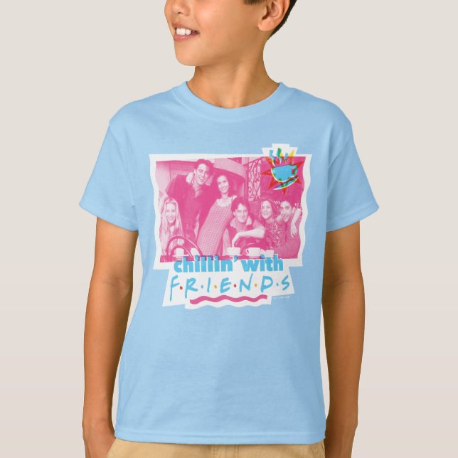 Chillin med FRIENDS™ T Shirt (Framsida)