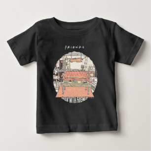 Chillin' med FRIENDS™ tecknad film T Shirt