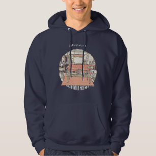 Chillin med FRIENDS™ Tecknad Hoodie