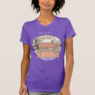 Chillin med FRIENDS™ Tecknad T Shirt