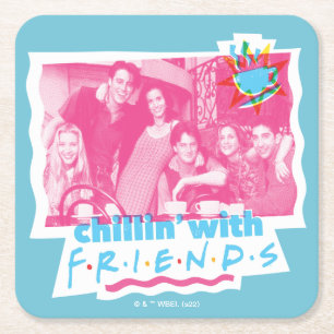 Chillin med FRIENDS™ Underlägg Papper Kvadrat