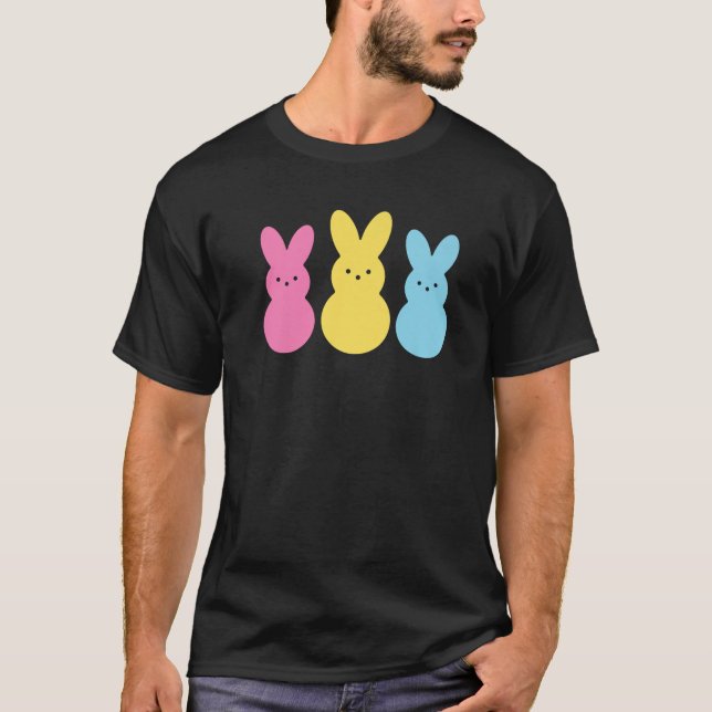 Chillin med min Bunnies Marshmallow Bunny Candy Ea T Shirt (Framsida)