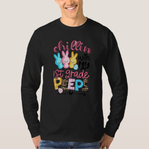 Chillin med min första Klass-bunnies första Klass- T Shirt