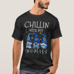 Chillin med min Gnomies Three Gnome Hanukkah Chanu T Shirt<br><div class="desc">Chillin med min Gnomies Tre Gnome Hanukkah Chanukah.</div>